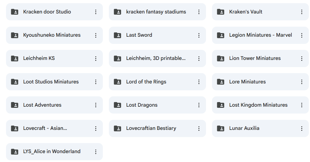 Fantasy Miniatures STL Bundle | 6TB+ RPG, Wargaming Models