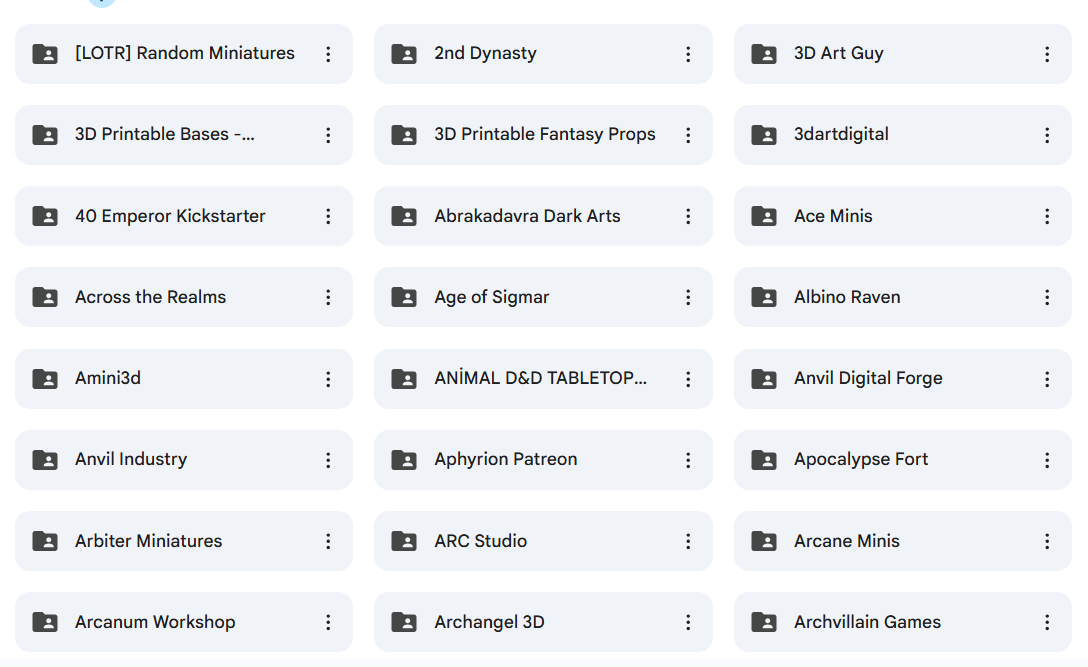 Fantasy Miniatures STL Bundle | 6TB+ RPG, Wargaming Models