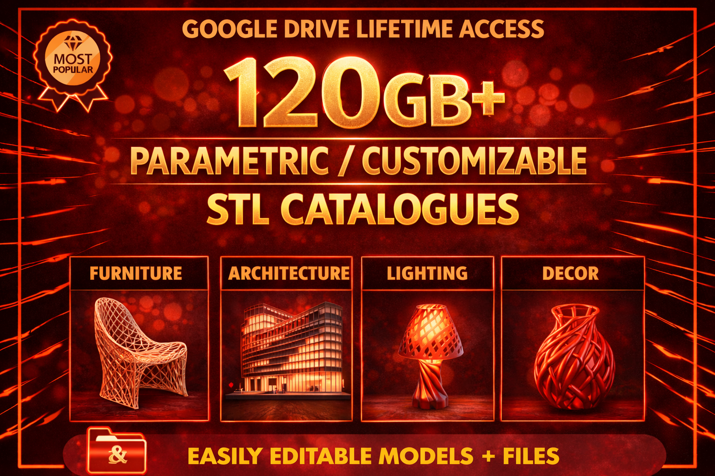 65TB+ Ultimate STL File Collection | 3D Models Bundle for Printing | Instant Digital Download