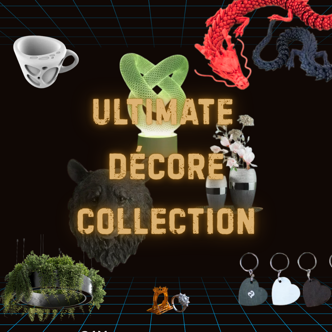 biggest STL 3D print files bundle | thousands of models | stl | stl pack | 3d printing files | google drive access